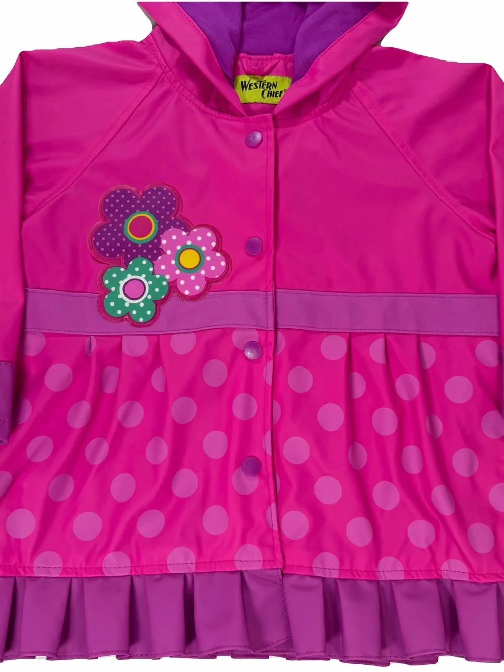 Western Chief Flower Cutie Rain Coat Size 4T Girls'